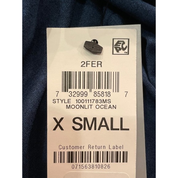 ID Ideology Women's Essentials Sweat Set Tank Top Blue, XS - Picture 6 of 7